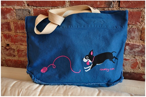 Bob Chasing Yarn Tote