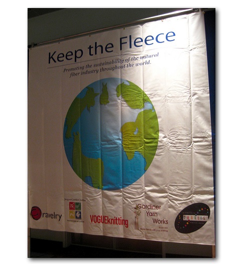 keep the fleece banner